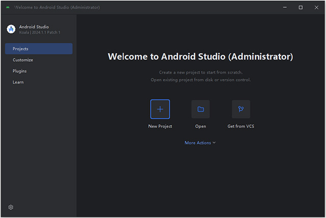 android studio linux版