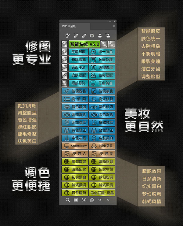 dr5白金版(delicious retouch 5)