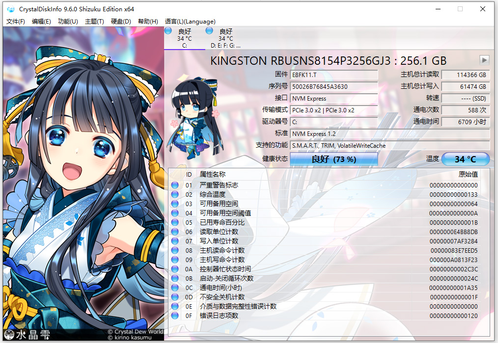 crystaldiskinfo美化版