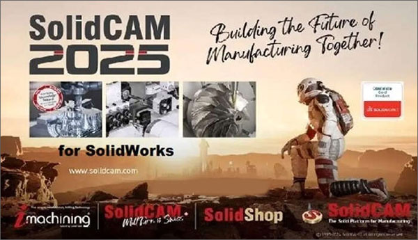 SolidCAM 2025 SP5 for SW 2018-2026