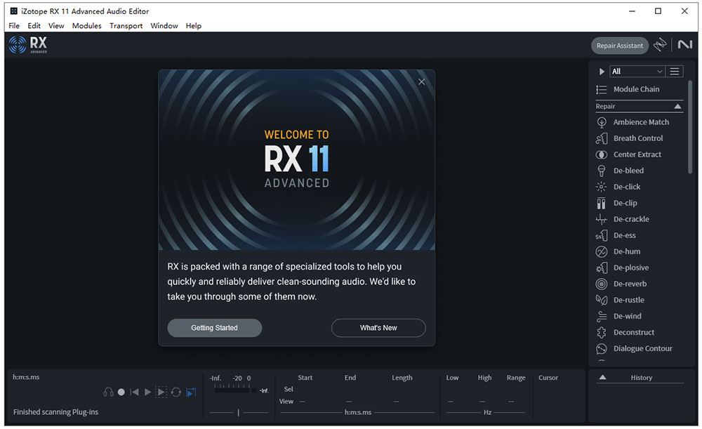 rx11音频处理软件izotope rx11 Audio Editor Advanced