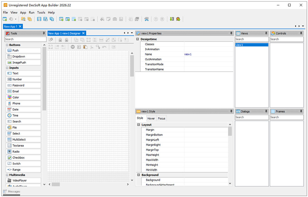 跨平台应用开发工具decsoft app builder