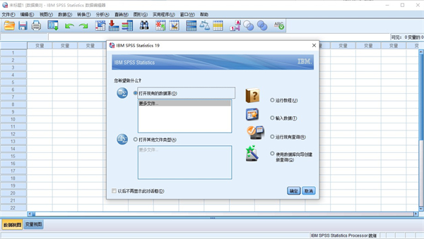 ibm spss statistics 19.0软件