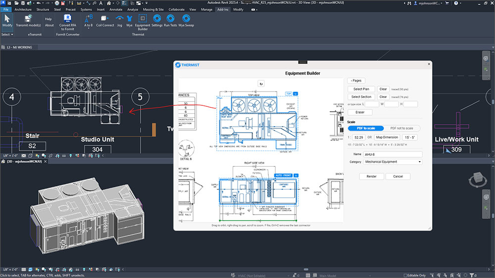 Thermist Add-in(机电管线自动布线Revit插件)