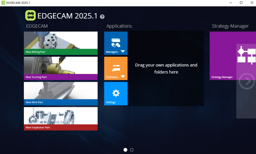 数控编程CAM软件hexagon vero edgecam 2025