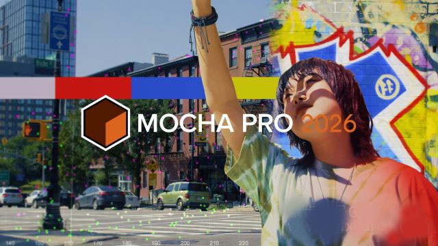 视觉特效软件Boris FX Mocha Pro 2026 for ae/ofx/avx